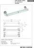 BETRO CHROM Glasablage Messing Glas Chrom 600x90x125 mm für Produktbild-Vorschau 2