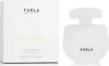 A white perfume bottle and its packaging are displayed side-by-side against a white background. Produktbild-Vorschau
