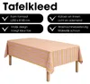 Mica Decorations Imke Gestreept Tafelkleed voor Eettafel - Productafbeelding-voorbeeld 2