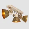 Mexlite - faretto - Gearwood - bronzo - metallo legno di Anteprima dell’immagine prodotto 16