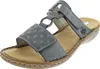 Rieker Damen Pantolette mit Klettverschluss und T-Riemen Produktbild-Vorschau 92