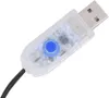 A close-up shot of a USB connector with a blue button and a black wire. Anteprima dell’immagine prodotto