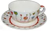 Teekannen-Set mit Tasse+Teller rot Produktbild-Vorschau 2