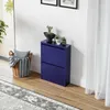 Carrello porta scarpe 'Sokndal' con 2 sportelli in metallo Anteprima dell’immagine prodotto 3