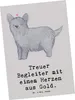 Mr. & Mrs. Panda Postkarte Skye Terrier Herz - Grau Pastell Produktbild-Vorschau 1