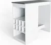 Bartisch Vicco Ross Weiß/Anthrazit 115 x 50 cm, Model 30469 Produktbild-Vorschau 1