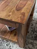 FineBuy Stolik konferencyjny z litego drewna 60x45x60 cm Podgląd zdjęcia produktu 5