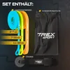 TREX SPORT Gymnastikband 3 Stück Set TX-003PBV Produktbild-Vorschau 2