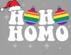 Ho Ho Homo LGBTQ Weihnachtsoutfit - Weihnachten Produktbild-Vorschau 3