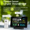 meteostanice s barevným 7,5palcovým displejem, srážkoměr, Náhled obrázku produktu 5