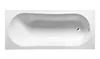 JIZERA Badewanne 160 x 70 x 39 cm ohne Füße, weiß Produktbild-Vorschau 6