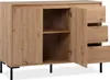 Kommode "Bastia" in Artisan Eiche Sideboard 3-türig mit 3 Produktbild-Vorschau 7