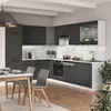 Eckküche Vicco Fame-Line Anthrazit Landhaus/Weiß 287 x 46 Produktbild-Vorschau 6
