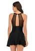 M--Damen Badekleid Neckholder Badeanzug Einteiler Produktbild-Vorschau 4