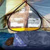 Sacco a pelo leggero con cappuccio 180 x 150 cm Camping Anteprima dell’immagine prodotto 12