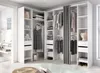 Alanno - Grande Armoire 234x205h cm Blanc, 6 Tiroirs Voir les images du produit 2