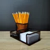 Organiseur de bureau avec dimensions 205x103x98 mm, noir Voir les images du produit 3