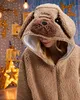 Kigurumi pyjama, onesie, mopshond, uni, zacht en Productafbeelding-voorbeeld 2