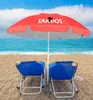 Parasol de plage pliable pour jardin, double, résistant aux Voir les images du produit 5