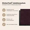 KitchenYeah© Herdabdeckplatte Leder - Rot - Tiere , Produktbild-Vorschau 6