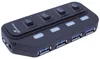 MediaRange USB-HUB 4-Port USB 3.0 extern schwarz Produktbild-Vorschau 1