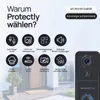Protectly® Video-Türklingel mit Kamera 4K – WLAN, Gong, Produktbild-Vorschau 2