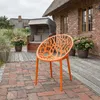 CLP 4er Set Gartenstühle Hope mit Lehne stapelbar Produktbild-Vorschau 3