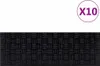 vidaXL Stufenmatten 10 Stk. 25x75 cm Gummi Produktbild-Vorschau 7