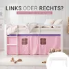 Homestyle4u Hochbett 90x200 Kinder mit Lattenrost mit Produktbild-Vorschau 19