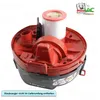 A close-up view of a vacuum cleaner filter and internal components. Produktbild-Vorschau