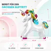 XXL Luftballon Einhorn Pferd 110 x 85 cm - Helium Ballon Produktbild-Vorschau 2