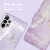 imoshion Design Klapphülle Samsung Galaxy A32 (5G) - Purple Produktbild-Vorschau 2