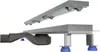 NORDONA Befliesbare Edelstahl Duschrinne 70cm Ablauf Mittig Produktbild-Vorschau 3