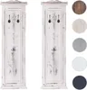 set di 2 appendiabiti T33, appendiabiti da parete, pannello Anteprima dell’immagine prodotto 6