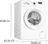 Waschmaschine 7 kg 1400 U/min. Serie 2 EcoSilence Drive Produktbild-Vorschau 12