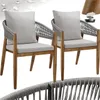 tectake® Gartenstuhl Manacor, Ropedesign Produktbild-Vorschau 9
