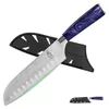 Fullhi Santoku-Messer, 7 Zoll, Küchenmesser, Edelstahl, mit Produktbild-Vorschau 1