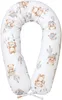 Boho Bears & Cappuccino Soft Velvet V-förmige Kissen Produktbild-Vorschau 5
