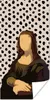 MuchoWow® Poster Pastell - Mona Lisa - Polka dots - Alte Produktbild-Vorschau 1