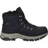 A single black winter boot shown from the side against a white background. Produktbild-Vorschau