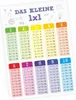 Kinder Lernposter - das kleine 1x1 bunt - DIN A4 - 297 x Produktbild-Vorschau 1