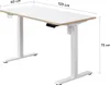 KOWO Elektrisch Schreibtisch Höhenverstellbarer 120×60 cm Produktbild-Vorschau 8