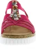 Rieker Sandalen Plat  Sandalen Plat - Fuchsia - Maat 39 Voir les images du produit 28