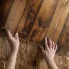Alter Holzdielenboden – Vinyl Fußmatte – 100x150 cm – Produktbild-Vorschau 3