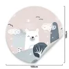 Sticker Kreis für Kinderzimmer weißes BÄRCHEN Bäume Wolken Produktbild-Vorschau 2
