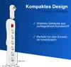 REV 0012626114, 2 m, Drinnen, Typ F, Weiß, 6 AC-Ausgänge, Produktbild-Vorschau 17