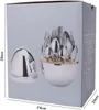 A product box for a cutlery set, showing the cutlery in a holder and a lid. Produktbild-Vorschau
