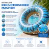 Opblaasbare donut-zwemring, diameter 120 cm – Zwemring voor Productafbeelding-voorbeeld 2