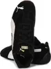 A pair of black Puma Speedcat OG shoes with white accents. Voir les images du produit