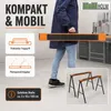 2x składane podpory o nośności 250 kg na parę, wykonane z Podgląd zdjęcia produktu 7